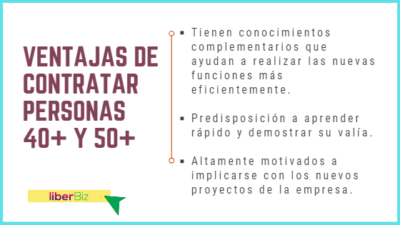Ventajas de contratar personas a partir de los 40 y 50 anos por Elky A. Pena Anino para liberbiz como crear un video curriculum para personas mayores