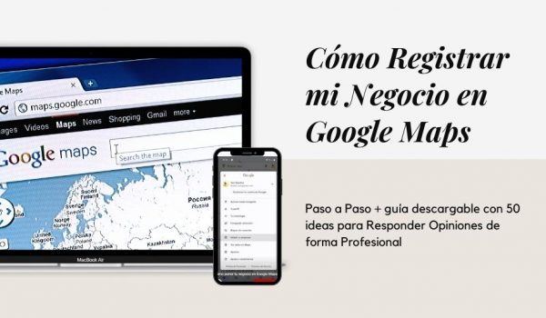 Añadir tu negocio a Google Maps