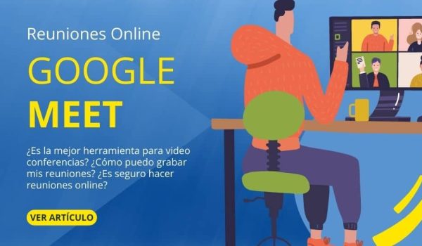 haz reuniones online con Google Meet que ahora está incorporado en GMail.